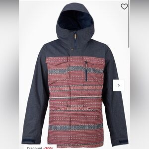 Burton Men’s Snowboarding / Ski Jacket Coat